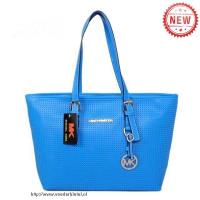 michael kors jet set geperforeerd reizen klein blauw bakken Handtassen Fake ysghv918